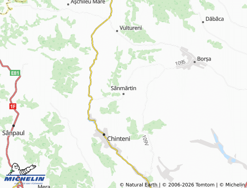 Mapa MICHELIN Sânmărtin - ViaMichelin