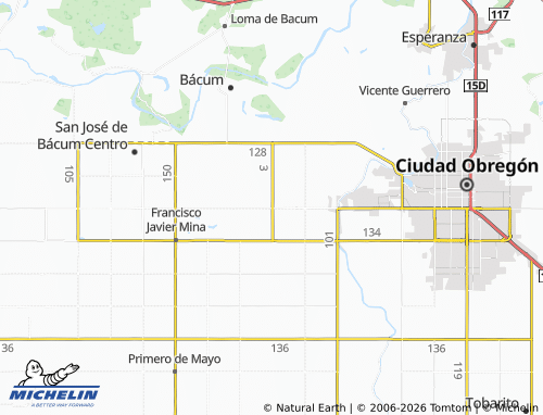 Mappa MICHELIN Francisco I Madero, Campo 30 - ViaMichelin