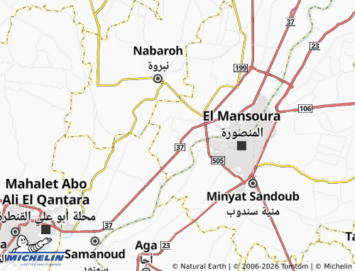 Mapa MICHELIN Munsha'at al-Badawi - ViaMichelin