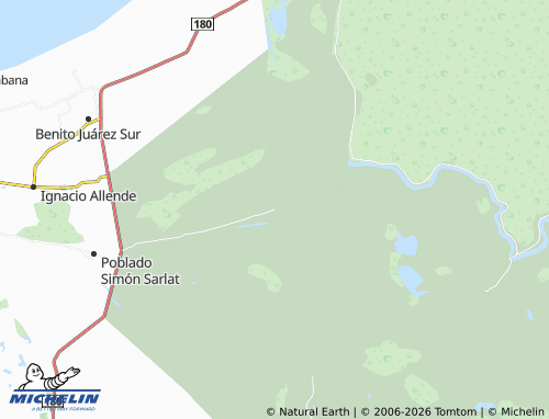 MICHELIN-Landkarte Paso de Tabasquillo - ViaMichelin