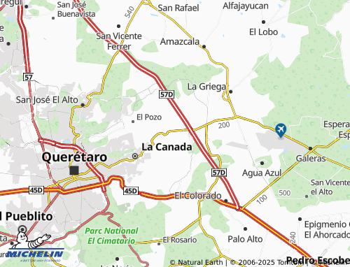 MICHELIN Saldarriaga map - ViaMichelin