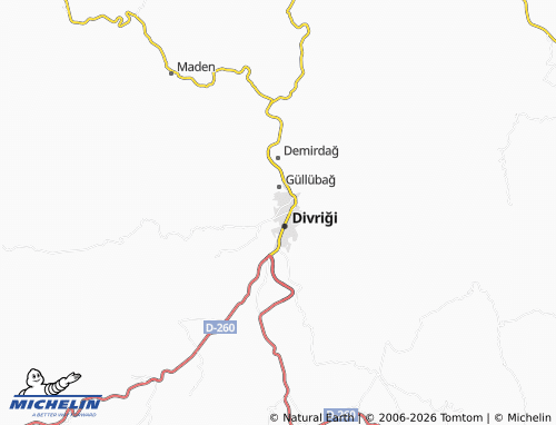 MICHELIN Kültürlü map - ViaMichelin