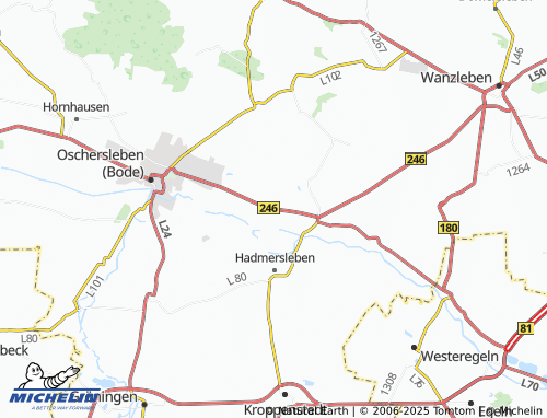 Mappa MICHELIN Andersleben - ViaMichelin
