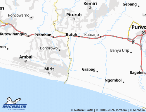 Carte MICHELIN Tanjunganom - ViaMichelin
