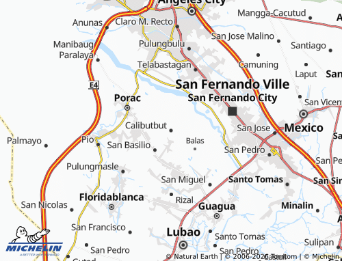MICHELIN Calibutbut map - ViaMichelin