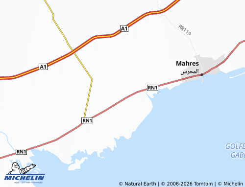 Mapa MICHELIN Duwwar Omar Bunasir - ViaMichelin