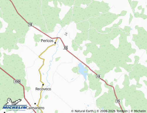 MICHELIN Ejido Calomato map - ViaMichelin