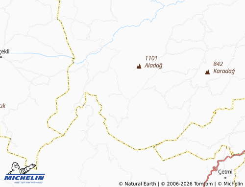 MICHELIN Düzkaraağaç map - ViaMichelin