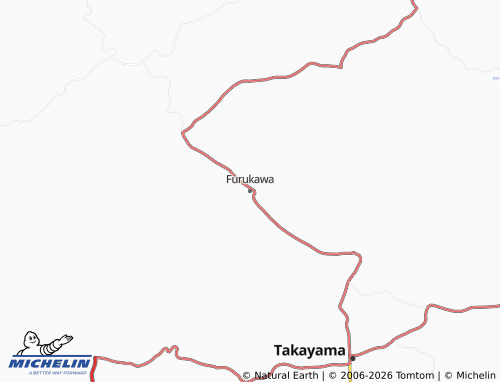 Mappa MICHELIN Furukawa - ViaMichelin