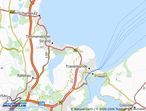 MICHELIN Häven map - ViaMichelin