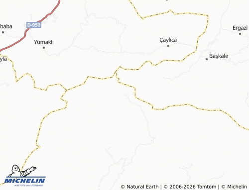 MICHELIN Başören map - ViaMichelin