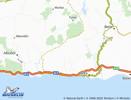 MICHELIN Los Valentines map - ViaMichelin