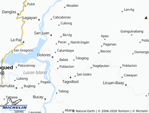 Mappa MICHELIN Cabaroan - ViaMichelin