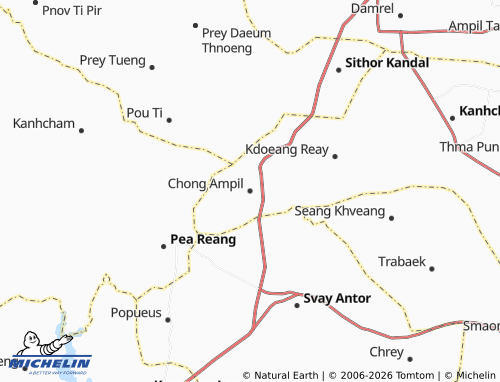 Mapa MICHELIN Chong Ampil - ViaMichelin