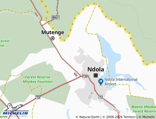 Mappa MICHELIN Chifuba - ViaMichelin