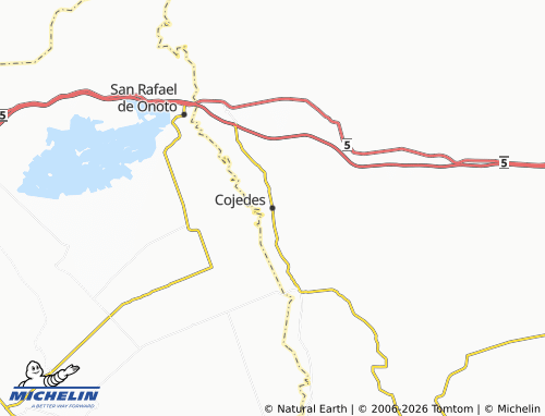Mappa MICHELIN Cojedes - ViaMichelin