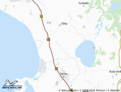 MICHELIN Flinterup map - ViaMichelin