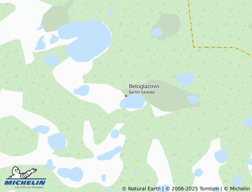 MICHELIN Beloglazovo map - ViaMichelin
