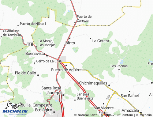 Carte MICHELIN La Estacada - ViaMichelin