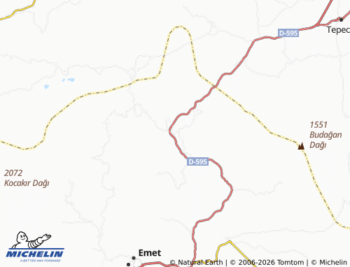 Mappa MICHELIN Günlüce - ViaMichelin