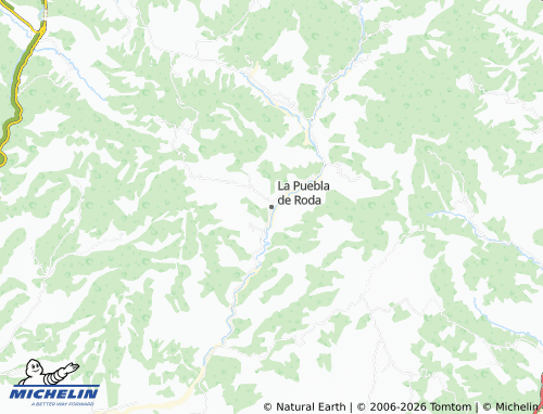 Kaart MICHELIN La Puebla de Roda - ViaMichelin