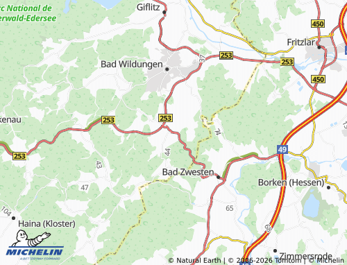 Mappa MICHELIN Braunau - ViaMichelin