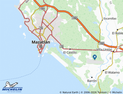 Mappa MICHELIN La Sirena - ViaMichelin