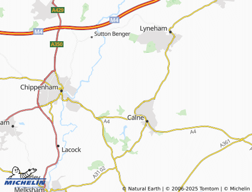 Mappa MICHELIN Bremhill - ViaMichelin
