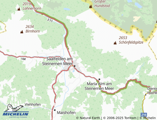 MICHELIN Obsmarkt map - ViaMichelin
