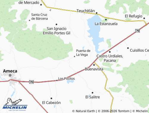Mappa MICHELIN Puerta de La Vega - ViaMichelin