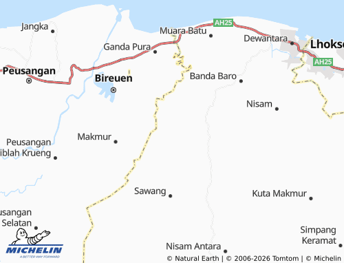 Mappa MICHELIN Babah Krueng - ViaMichelin