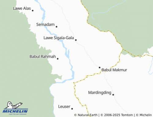 MICHELIN Kertimbang map - ViaMichelin