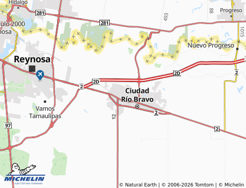 MICHELIN Miguel Hidalgo map - ViaMichelin