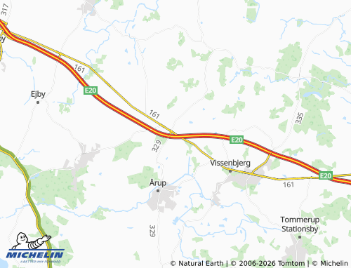 Mappa MICHELIN Gribsvad - ViaMichelin