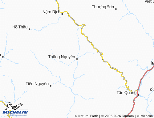 Mapa MICHELIN Thông Nguyên - ViaMichelin