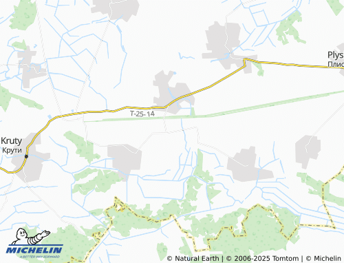 MICHELIN Oster map - ViaMichelin