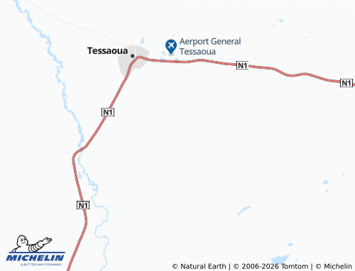 Mappa MICHELIN Gournaka - ViaMichelin