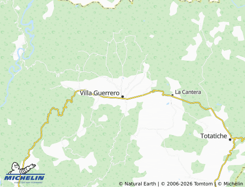 Carte MICHELIN De La Rosa - ViaMichelin