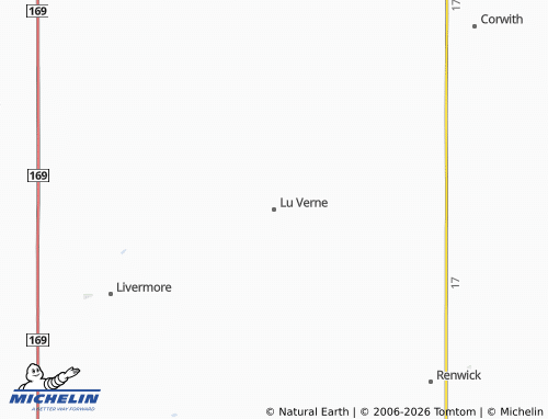 Mappa MICHELIN Lu Verne - ViaMichelin