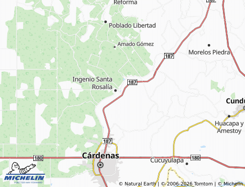 Mapa MICHELIN La Unión - ViaMichelin