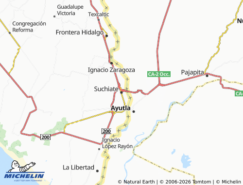 Mappa MICHELIN Suchiate - ViaMichelin