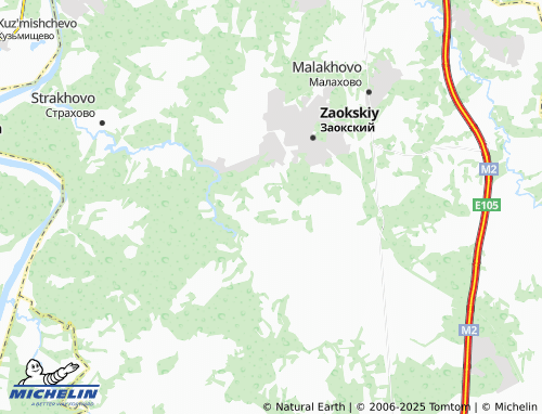 MICHELIN Butikovo map - ViaMichelin