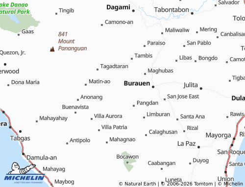 MICHELIN Cagangon map - ViaMichelin