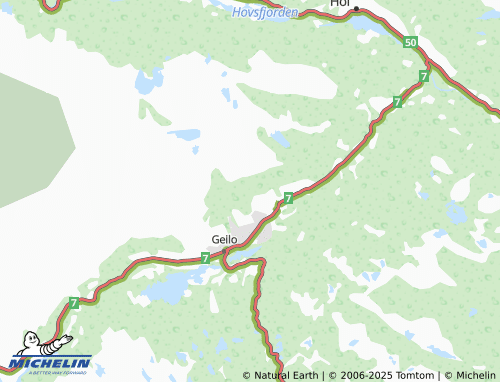 MICHELIN Heggset map - ViaMichelin