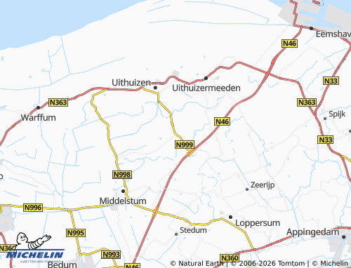 MICHELIN Eppenhuizen map - ViaMichelin