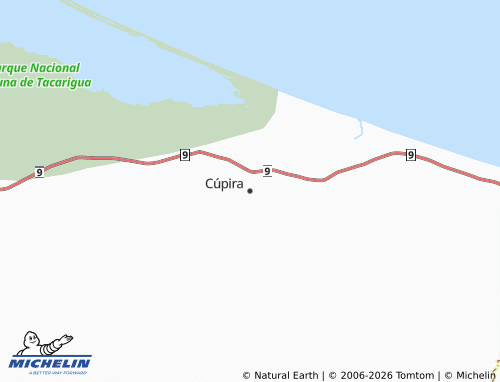 Mappa MICHELIN Cúpira - ViaMichelin