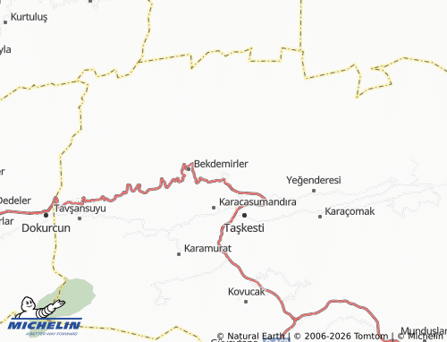 MICHELIN Ilıca map - ViaMichelin