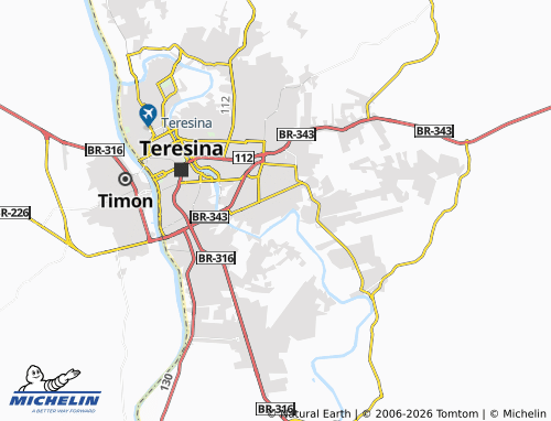 Mappa MICHELIN Novo Horizonte - ViaMichelin