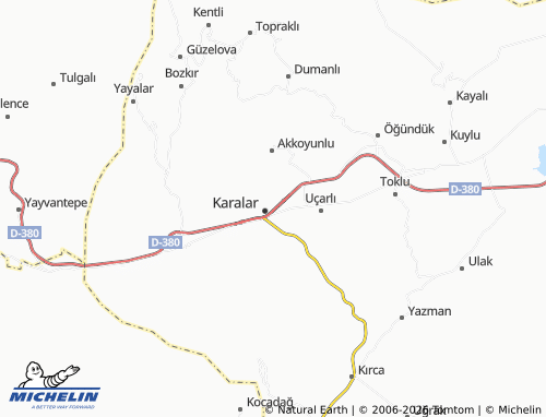 MICHELIN Temel map - ViaMichelin