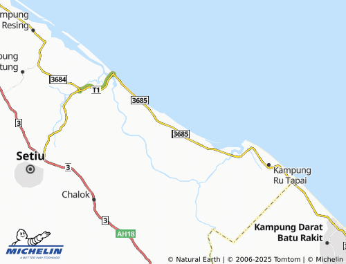 Mapa MICHELIN Kampung Bari Besar - ViaMichelin